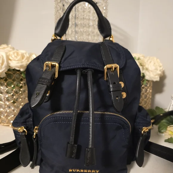 Burberry Navy Backpack - Picture 13 of 13